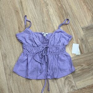 🌸3 for $20 Tie front top